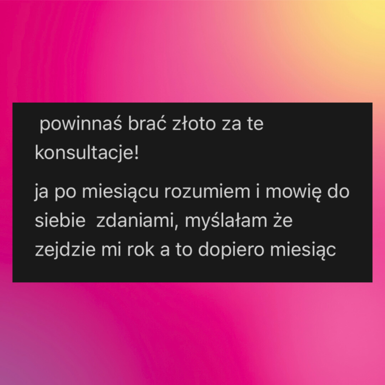 Coaching językowy